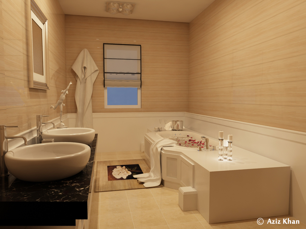 Luxury Bathroom Interior