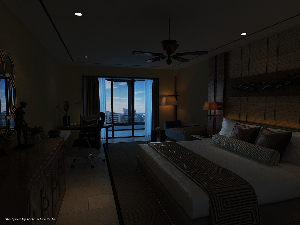 Contemporary Bedroom 2